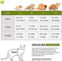 KUTKUT Cat Escape Proof Harness and Leash for Walking Air Mesh Fabric Outdoor Walking Vest with Reflective Strips for Cute Kittens and Small Puppies - kutkutstyle