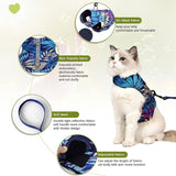 KUTKUT Cat Harness and Leash for Walking Escape Proof Air Mesh Fabric Outdoor Walking Vest with Reflective Strips for Cute Kittens and Small Puppies-Harness-kutkutstyle