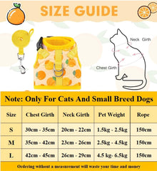 KUTKUT Cat & Small Dog Puppy Harness with Leash and Collar for Walking - Escape Proof - Adjustable Soft Vest Harnesses for Small Dogs and Cats - kutkutstyle
