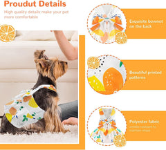 KUTKUT Small Dog Harness Dress and Leash Set Cute Bowknot Puppy Cat Princess Girl Dress Dog Clothes Soft Mesh Straberries Pattern Girl Dog Dress for Shihtzu, Poodle, King Charles - kutkutstyl