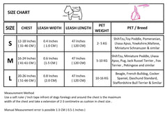KUTKUT Adjustable Soft Cute Step-in |No-Pull & No-Choke | Small Puppy Girl Boy Dog Harness and Leash Set (Pink, Size: S, Adjustable Chest:31-46 cm) - kutkutstyle