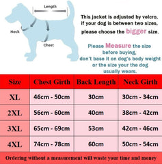 KUTKUT Dog Cold Weather Costs, Reversible Waterproof Warm Dogs Jacket Vest Winter Coat with Pocket and D-Ring, Windproof Pet Cotton Clothes for Small Dogs Cats - kutkutstyle