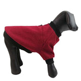 KUTKUT Lightweight Dog Polar Fleece Small Dog Sweater | Warm Pullover Dog Jacket with Leash Attachment | Sweater for Yorkie Maltese, Shih Tzu etc.-Jacket-kutkutstyle