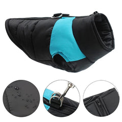 KUTKUT Waterproof and Warm Padded Zipper Winter Jackets for Dogs and Cats - kutkutstyle