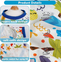 KUTKUT Small Dog Bodysuit Pjs Spring Summer Autumn Dog Clothes for Puppies Cat Girl, Boy -Soft Stretchy Clothes Doggie Onesies Cat Pet Jammies For ShihTzu, Maltese - kutkutstyle