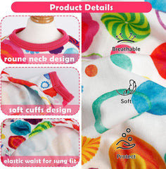 KUTKUT Small Dog Pajamas Pjs Spring Summer Autumn Dog Clothes for Puppies Cat Girl, Boy -Soft Stretchy Clothes Doggie Onesies Cat Pet Jammies For ShihTzu, Maltese - kutkutstyle