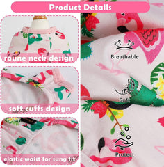 KUTKUT Small Dog Romper, Dog Pjs Spring Doggie Onesies Summer Pet Jammies Dog Clothes for Puppies Small Dogs Girl, Cat Apparel Outfit For ShihTzu, Maltese, Bichon - kutkutstyle