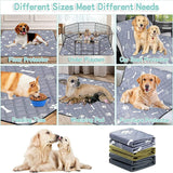 KUTKUT Washable Puppy Pee Pads,Reusable Pet Training Pads,Puppy Kitten Dog Pee Pad,Waterproof Pet Pads for Dog Bed Mat, Super Absorbing Whelping Pads - kutkutstyle