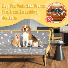 KUTKUT Washable Puppy Pee Pads,Reusable Pet Training Pads,Puppy Kitten Dog Pee Pad,Waterproof Pet Pads for Dog Bed Mat, Super Absorbing Whelping Pads - kutkutstyle