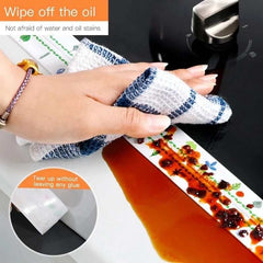 EZYHOME Bath & Kitchen Caulk Strip Tape, PVC Self-Adhesive Tape Caulk Decorative Sealing Tape Caulk Sealer for Kitchen Sink Bathroom Toilet Bathtub Floor Wall Corner Edge Protector - kutkutst