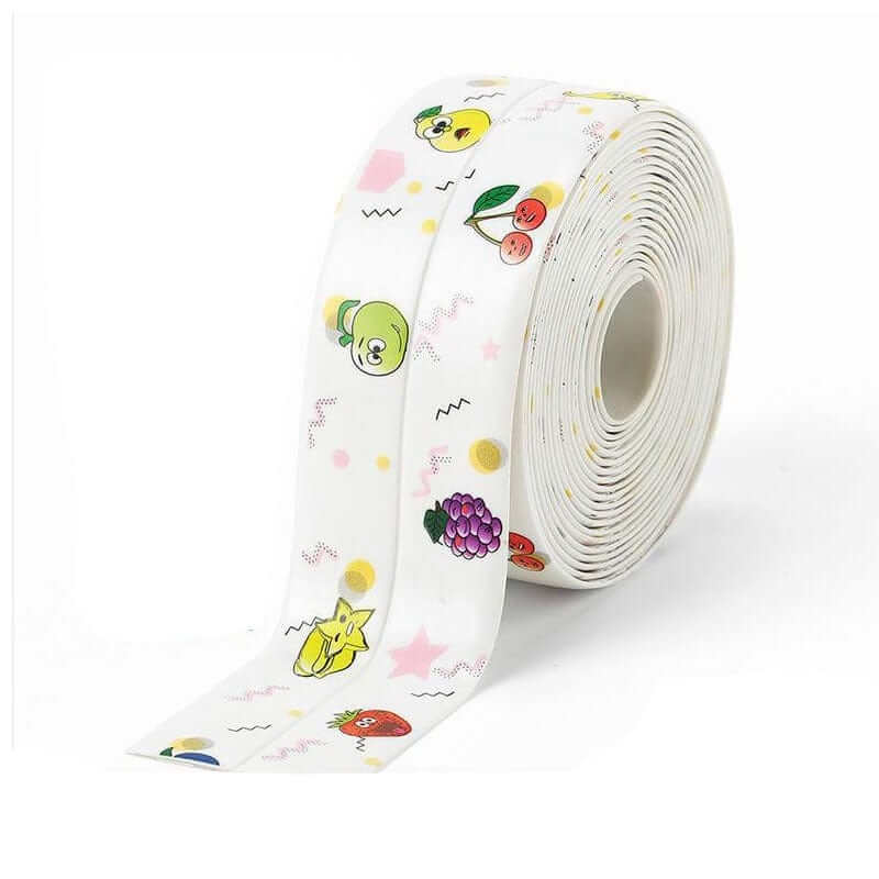 EZYHOME Caulk Strip Tape,Waterproof and Oil-Proof 38mm x 3.2m Caulk Strip Tape for Cooktop, Self Adhesive Caulk Tape for Sink,Toilet, Bathroom,Wall Edge,Caulk Sealing Tape for Bathtub - kutku