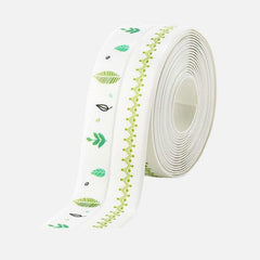 EZYHOME Kitchen & Bath Caulk Tape Caulk Strip, 38mm x 3.2m PVC Self Adhesive Waterproof Caulking Sealing Tape, Decorative Sealant Trim for Kitchen Sink Toilet Bathroom Shower and Bathtub - ku