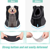 KUTKUT Pets Dog Carrier Backpack Puppy Dog Travel Carrier Front Pack Breathable Head-Out Backpack Carrier-PET BAG IN ACCESSORIES-kutkutstyle