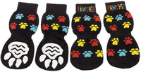 KUTKUT Anti-Slip Dog Socks for Medium, Large Dogs | Pack of 4pcs Pet Paw Protection for Injured Paw | Soft Comfortable Better Control On Hardwood Floor-Socks-kutkutstyle