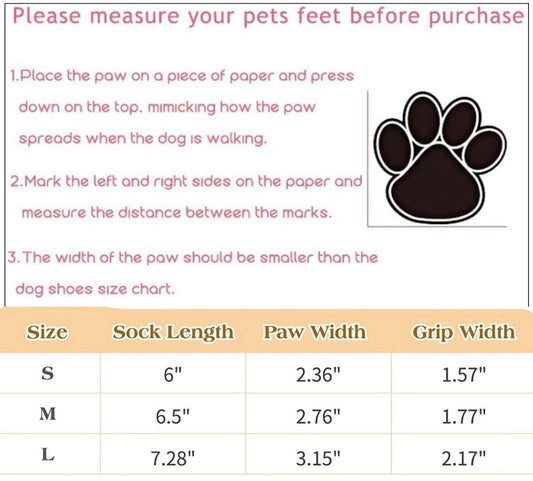 KUTKUT Anti-Slip Dog Socks with Grips Traction Control for Small Medium Dogs, Non Skid Indoor Double Side Pet Leapord Pattern Paw Protector for Hardwood Floor Wear - kutkutstyle