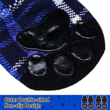 KUTKUT Anti-Slip Knit Socks for Medium, Large Dogs | Traction Control Non-Slip Pet Paw Protectors with Grips for Big Dogs | Better Control on Hardwood Floor Paw Protector - kutkutstyle