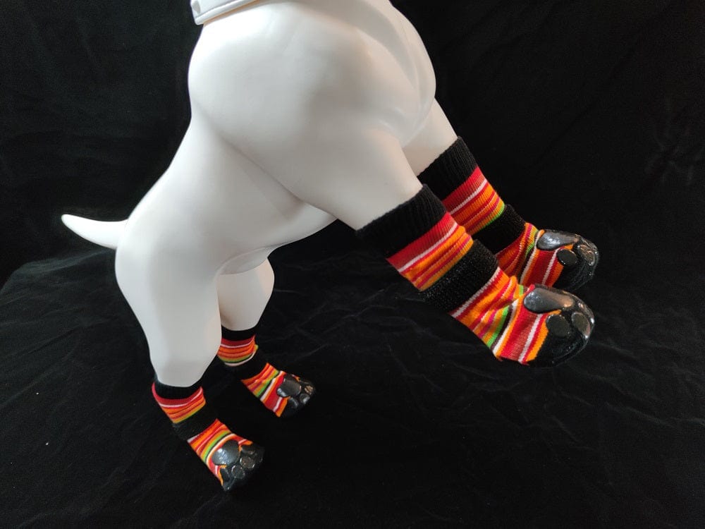 KUTKUT Dog Socks Double Sided Non Slip Dog Grip Socks with Adjustable