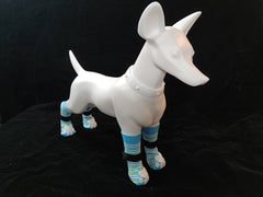 KUTKUT Dog Socks to Prevent Licking for Hardwood Floors - Socks for Small Medium Large Dogs - Double Side Grips Traction Control Non Skid Anti Slip Socks for Puppy Doggie Senior Dog - kutkuts