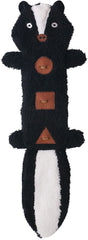 KUTKUT Treat Dispensing Dog Toys, No Stuffing Crinkle Dual Squeeky Interactive Dog Toys, Funny Dog Toys for Small Medium Dogs - Skunk - kutkutstyle