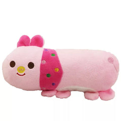 KUTKUT Cute Pet Dog Cat Plush Squeak Sound Dog Toy Funny Fleece Durability Chew Molar Toy Fit for All Pets (Pigy) - kutkutstyle