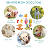 KUTKUT Fiber Plush Toy, Squeaky Toy, Soft Toy for Dogs - kutkutstyle
