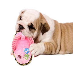 KUTKUT Sleeper Shape Squeaky Plush Toy with Rope for Puppy and Small Dogs and - kutkutstyle
