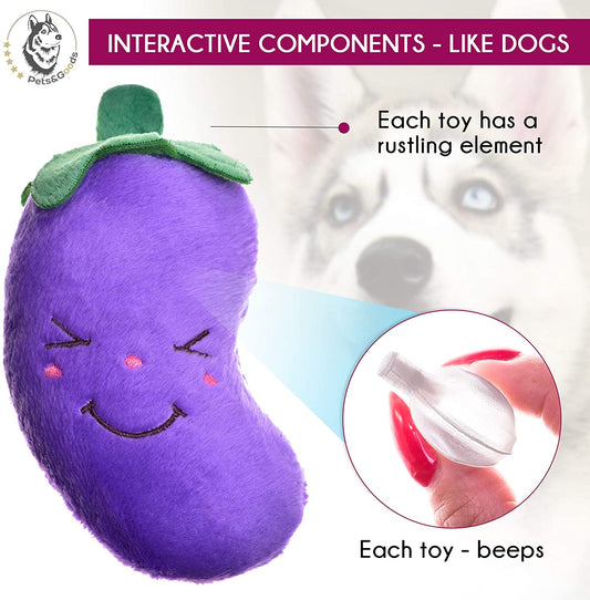 KUTKUT Funny Plush Squeak Chew Sound Stuffed Toy for Dogs & Cats. - kutkutstyle