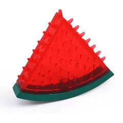 KUTKUT Freezable Pet Teether Cooling Chew Toy|Summer Fruit Watermelon Design Durable Bite-Resistant Dog Ice Chewing Toy for Dogs Teething Toy for Puppies (Size: 9 x10cm) - kutkutstyle