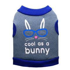 KUTKUT Drooling Small Dog and Cat Shirt | Breathable Autumn, Spring & Winter Cotton Fleece Sleeveless Shirt for Shihtzu, Maltese, ToyPoodle, Papillon (Size: L, Chest Girth 45cm, Back Length 3