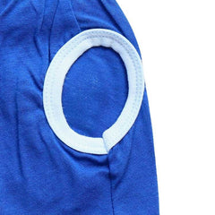 KUTKUT Drooling Small Pet Shirt | Breathable Autumn, Spring & Summer Cotton Sleeveless Shirt for ShishTzu, Maltese, ToyPoodle, Papillon (Size: L, Chest Girth 45cm, Back Length 35cm) - kutkuts