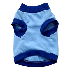 KUTKUT Drooling Small Pet Shirt | Breathable Cotton Sleeveless Shirt for ShishTzu, Maltese, Toy Poodle, Yorkie etc (Size: L, Chest Girth 45cm, Neck Girth 32 cm, Back Length 34 cm) - kutkutsty