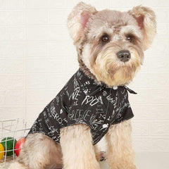 KUTKUT 2 Pack Hawaiian Dog & Cat Shirts - Pet Summer T-Shirts Breathable Dog Clothes for Small Dogs Cats Pets, Hawaii Style Polo Dog Shirts Beach Seaside Quick Dry Apparel - kutkutstyle