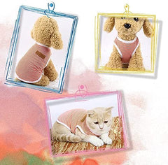 KUTKUT 2 Pcs Dog Striped T-Shirt Puppy Clothes for Small Dogs, Stretchy Summer Cotton Cat Vest Doggy Tee Tank Top for Shihtzu, Bichon, Papillon, Pekingese & Cats - kutkutstyle