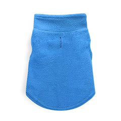 KUTKUT 2 Pcs Light Weight Winter Fleece Vest Pullover for Small Dogs and Cats | Warm Turtle Neck Pullover for Maltese, Papiilon, ShishTzu etc - kutkutstyle