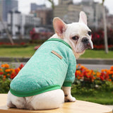 KUTKUT 2 Pcs Small Dog Cat Warm Pullover - Pet Dog Classic Knitwear Sweater Soft Thickening Warm Pup Dogs Shirt Winter Puppy Kitten Sweater for Maltese, Shihtzu, Papillon etc - kutkutstyle