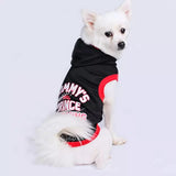 KUTKUT 3Pcs Polycotton Fleece Small Boy Dog & Cat Hoodie, Casual Sports Hoodie With Cap for Papillon, ToyPoodle, ShihTzu, Bichon Frise etc & Cats, Winter Sweatshirt Warm Hoodie For Small Dogs