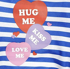 KUTKUT Combo of 2Pcs Small Dog & Cat Cotton Tshirt | Breathable Hug Me Stripes Pattern Sleeveless Shirt for Papillon, Shihtzu, Bichon Frise etc and Cats - kutkutstyle