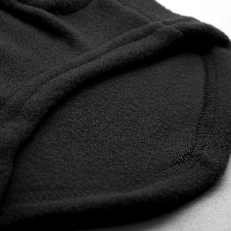 KUTKUT Drooling Light Weight Winter Fleece Vest Pullover for Small Dogs and Cats | Warm Turtle Neck Pullover for Maltese, Papillon, Shish Tzu etc. - kutkutstyle