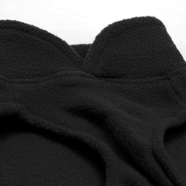 KUTKUT Drooling Light Weight Winter Fleece Vest Pullover for Small Dogs and Cats | Warm Turtle Neck Pullover for Maltese, Papillon, Shish Tzu etc.-T-Shirt-kutkutstyle