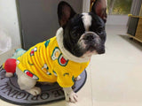 KUTKUT Fleece Dog Shirt, Soft Flannel Dog Sweatshirt Clothes for Puppy Small Dogs, Cute Leopard Winter Party Dress Up Clothes for Puppy French Bulldog, Shih Tzu etc. - kutkutstyle