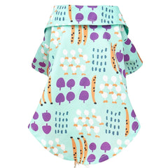 KUTKUT Hawaiian Dog & Cat Shirt - Pet Summer T-Shirts Breathable Dog Clothes for Small Dogs Cats Pets, Polo Dog Shirts Beach Seaside Puppy Outfit Quick Dry Apparel - kutkutstyle