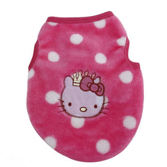 KUTKUT Puppy Clothes for Small Dog & Cat Boy Girl | Winter Warm Cute Kitty Pattern Sweaters for Shih Tzu, Maltese, Yorkie Male Female-T-Shirt-kutkutstyle