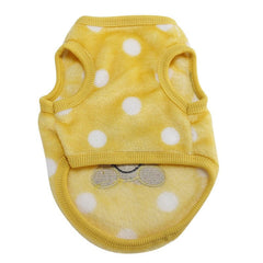 KUTKUT Puppy Clothes for Small Dog & Cat Boy Girl | Winter Warm Cute Smiley Bear Pattern Sweaters for Shih Tzu, Maltese, Yorkie Male Female-T-Shirt-kutkutstyle