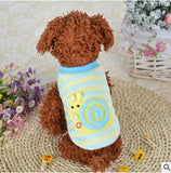 KUTKUT Puppy Clothes for Small Dog & Cat Boy Girl | Winter Warm Cute Snail Pattern Sweaters for Shih Tzu, Maltese, Yorkie Male Female-T-Shirt-kutkutstyle