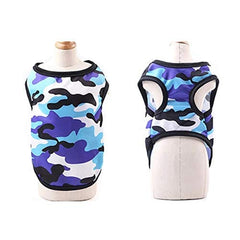 KUTKUT Set of 2 Camouflage Print Summer Shirt for Dogs/Cats-T-Shirt-kutkutstyle