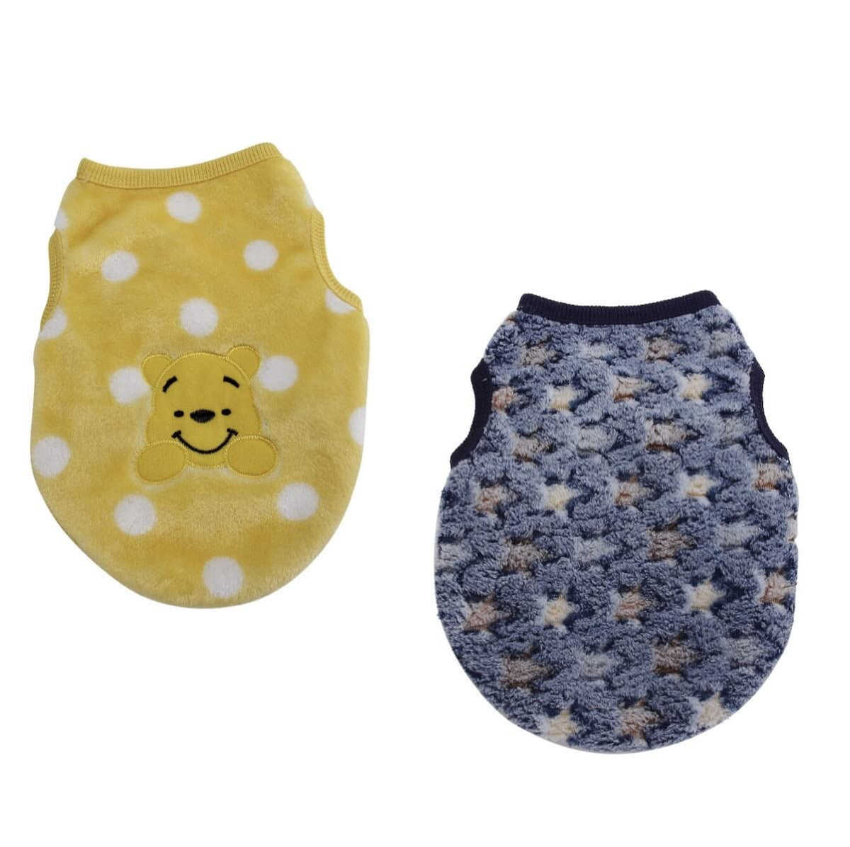 KUTKUT Set of Small Dog Cat Tank Tops for Puppy Boy Girl