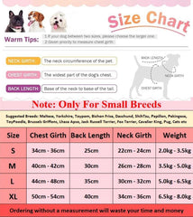 KUTKUT Small Dog Cat Flannel Plush Sweater, Winter Fleece Thickned Warm Breathable Pullover with Leash Ring Buckle for Yorkshire, Maltese and Small Dogs Cats - kutkutstyle
