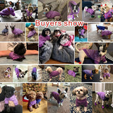 KUTKUT Small Dog Classic Warm Clothes Knitwear Dog Sweater Soft Thickening Warm Pup Dogs Shirt Winter Puppy Sweater for Small Dogs Shihtzu, Maltese, Yorkii etc - kutkutstyle