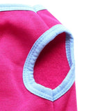 KUTKUT Drooling Small Pet Shirt | Breathable Autumn, Spring & Summer Cotton Sleeveless Shirt for ShishTzu, Maltese, Poodle, Lhasa etc. (Size: L, Chest Girth 45cm & Back Length 34 cm) - kutkut