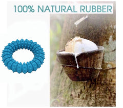 KUTKUT Durable Dog Chew Toy for Aggressive Chewers - Ultra Tough Natural Rubber Teething Toy, Nearly Indestructible Dog Toy for Medium and Large Breed Chewing, Training, Reduce Anxiety - kutk